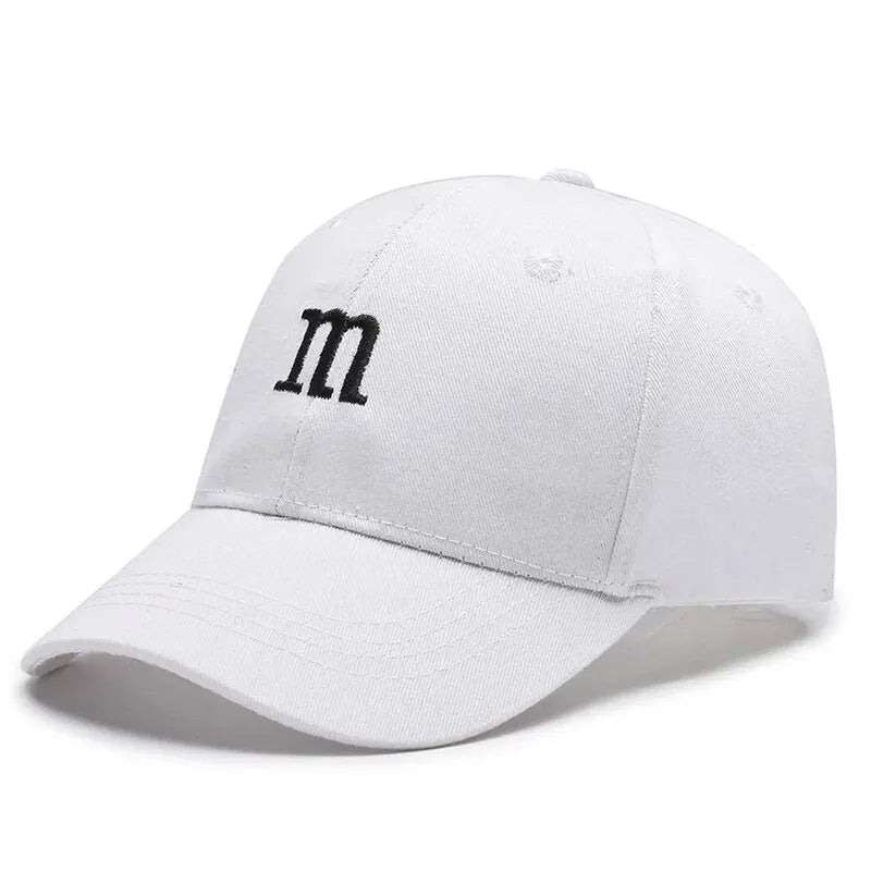 Spring And Summer New Children's Baseball Cap Korean M Embroidery Men And Women Outdoor Sports Sunhat Sunscreen Hat Men