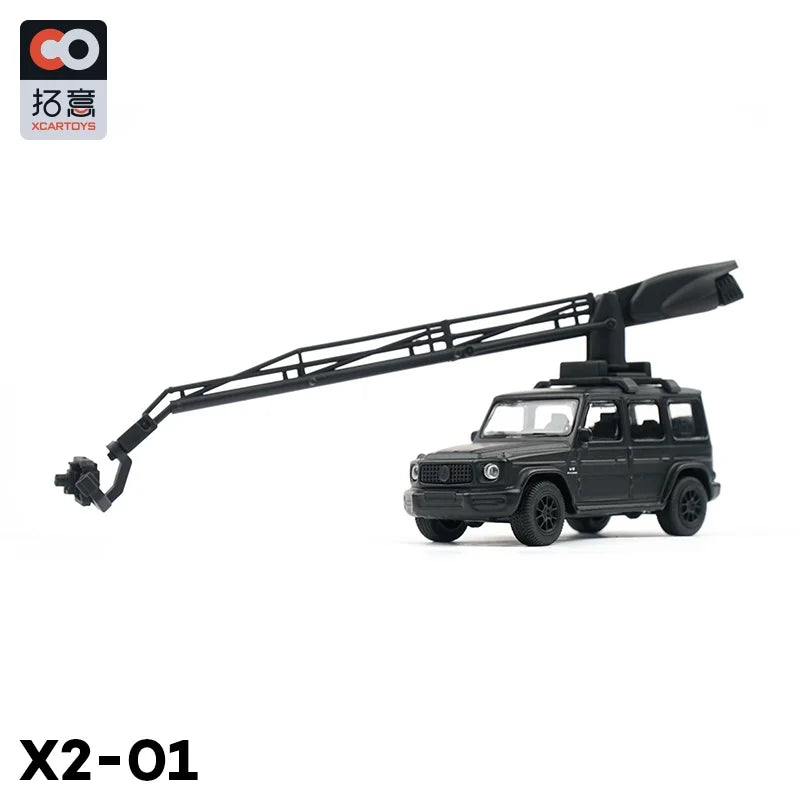 Xcartoys 1:64 Ben-chi G63 Camera Rocker X2-01 Alloy Simulation Model Car